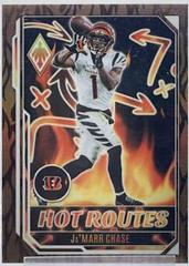 Ja'Marr Chase [Bronze] #HR-11 Football Cards 2022 Panini Phoenix Hot Routes Prices