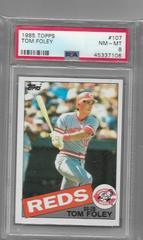 Tom Foley #107 Baseball Cards 1985 Topps Prices