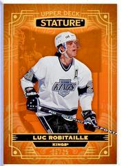 Luc Robitaille [Photo Variant Orange] Hockey Cards 2022 Upper Deck Stature Prices