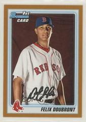 Felix Doubront Baseball Cards 2010 Bowman Prospects Prices