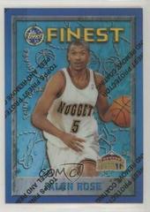 Jalen Rose [Refractor] Basketball Cards 1995 Finest Prices