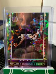 Stephen Curry [Green Ice] #20 Basketball Cards 2021 Panini Hoops Lights Camera Action Prices