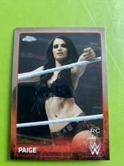 Paige Wrestling Cards 2015 Topps Chrome WWE Prices