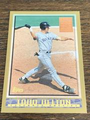 Todd Helton [Minted in Cooperstown] #323 Baseball Cards 1998 Topps Prices