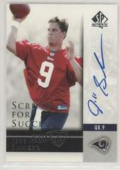 Jeff Smoker Football Cards 2004 SP Authentic Scripts for Success Autograph Prices