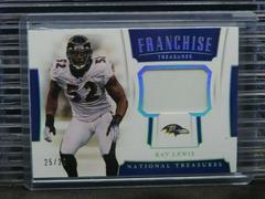 Ray Lewis [Prime] Football Cards 2018 National Treasures Franchise Prices