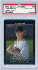 Chad Spann #92 Baseball Cards 2002 Bowman Chrome Draft Picks Prices