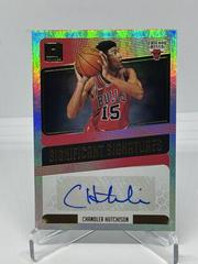 Chandler Hutchison Basketball Cards 2018 Panini Donruss Significant Signatures Prices