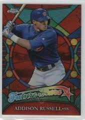 Addison Russell [Red Refractor] #FS-7 Baseball Cards 2016 Topps Chrome Future Stars Prices