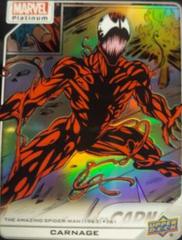 Carnage [Black Rainbow] #152 Marvel 2023 Upper Deck Platinum Prices