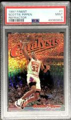 Scottie Pippen [Refractor w/ Coating] Basketball Cards 1997 Finest Prices
