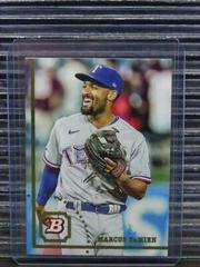 Marcus Semien [Image Swap Variation] Baseball Cards 2022 Bowman Heritage Prices