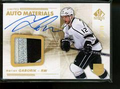 Marian Gaborik [Limited Patch Autograph] Hockey Cards 2016 SP Authentic Prices