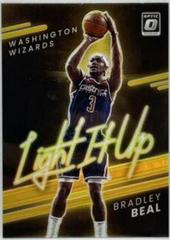 Bradley Beal [Gold] #8 Basketball Cards 2021 Panini Donruss Optic Light It Up Prices
