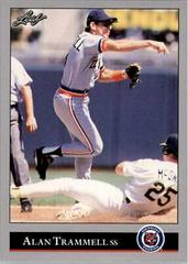 Alan Trammell #172 Baseball Cards 1992 Leaf Prices