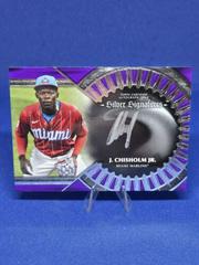 Jazz Chisholm Jr. [Purple Silver] #SS-JCH Baseball Cards 2023 Topps Five Star Signature Prices