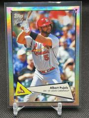 Albert Pujols [Rainbow] #27 Baseball Cards 2022 Topps X Naturel 1952 Prices