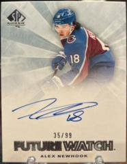 Alex Newhook Hockey Cards 2021 SP Authentic 2011-12 Retro Future Watch Autos Prices