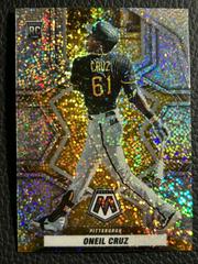 Oneil Cruz [White Sparkle] Baseball Cards 2022 Panini Mosaic Prices