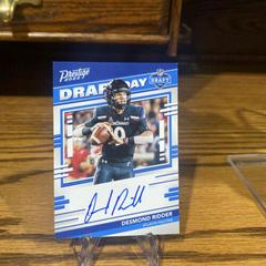 Desmond Ridder #DDS-DR Football Cards 2022 Panini Prestige Draft Day Signatures Prices