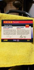 Reyna Thompson / Steve Tasker #331 Football Cards 1991 Score Dream Team Autographs Prices