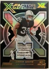 Zamir White #XFM-ZW Football Cards 2022 Panini XR X Factor Materials Prices