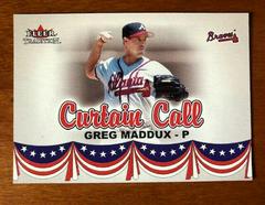 Greg Maddux Baseball Cards 2002 Fleer Tradition Update Prices