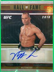 Matt Serra #HF-MSR Ufc Cards 2023 Panini Chronicles UFC Hall of Fame Autographs Prices