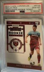Declan Rice #RT-28 Soccer Cards 2019 Panini Chronicles Contenders Rookie Ticket Prices