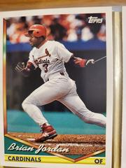 Brian Jordan #632 Baseball Cards 1994 Topps Prices