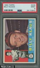 Billy Klaus #406 Baseball Cards 1960 Topps Prices