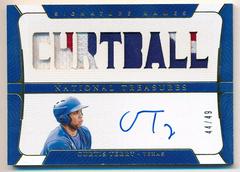 Curtis Terry #SN-CT Baseball Cards 2022 Panini National Treasures Signature Names Prices