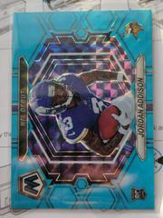 Jordan Addison [Blue Fluorescent] #ND-14 Football Cards 2023 Panini Mosaic NFL Debut Prices