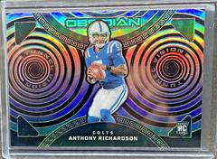 Anthony Richardson #3 Football Cards 2023 Panini Obsidian Tunnel Vision Prices