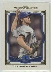 Clayton Kershaw [Blue] #71 Baseball Cards 2013 Topps Museum Collection Prices