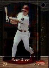 Rusty Greer Baseball Cards 2000 Bowman Chrome Prices