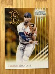 Xander Bogaerts [Gold] #ST-XB Baseball Cards 2022 Bowman Sterling Tek Prices