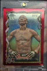 Israel Adesanya [Red Refractor] #AAG-7 Ufc Cards 2024 Topps Chrome UFC Allen & Ginter Prices