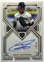 Julio Rodriguez #DRA-JRO Baseball Cards 2022 Topps Definitive Rookie Autographs Prices