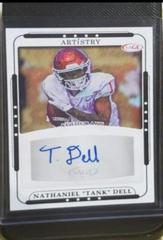 Nathaniel 'Tank' Dell [Gold] #ART-NTD Football Cards 2023 Sage Artistry Autographs Prices