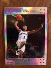 Nick Young [Refractor] #145 Basketball Cards 2007 Topps Chrome Prices
