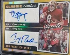 Steve Young, Jerry Rice [Signature Gold] Football Cards 2022 Panini Classics Combos Prices