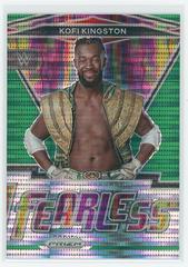 Kofi Kingston [Green Pulsar Prizm] #15 Wrestling Cards 2022 Panini Prizm WWE Fearless Prices