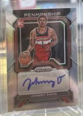 Johnny Davis [Silver] #231 Basketball Cards 2022 Panini Prizm Rookie Penmanship Autographs Prices