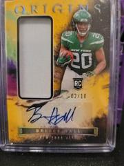 Breece Hall [Gold] Football Cards 2022 Panini Origins Rookie Autographs Prices