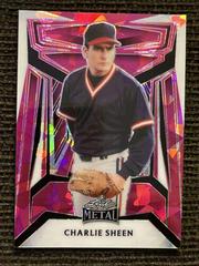 Charlie Sheen #B-8 Baseball Cards 2023 Leaf Metal Draft Prices
