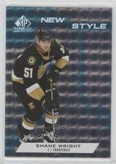 Shane Wright [Teal Foilboard] Hockey Cards 2021 SP Game Used CHL New Style Prices