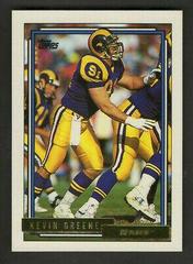 Kevin Greene #140 Football Cards 1992 Topps Gold Prices