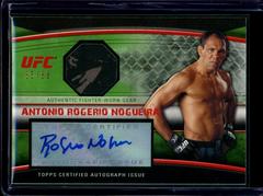 Antonio Rogerio Nogueira [Onyx] Ufc Cards 2010 Topps UFC Autographs Prices