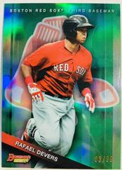 Rafael Devers [Green Refractor] Baseball Cards 2015 Bowman's Best Top Prospects Prices